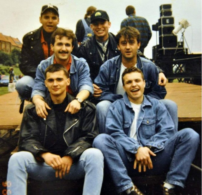 Zespół Dziewica w 1996 roku